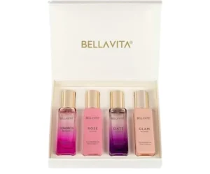 Perfume Gift Set for Woman Bella Vita(4x20ml), Gifts for Women