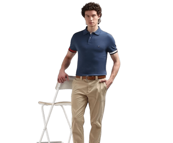 Tommy Hilfiger Men's Solid Slim Fit Polo Tommy Hilfiger Men's Solid Slim Fit Polo