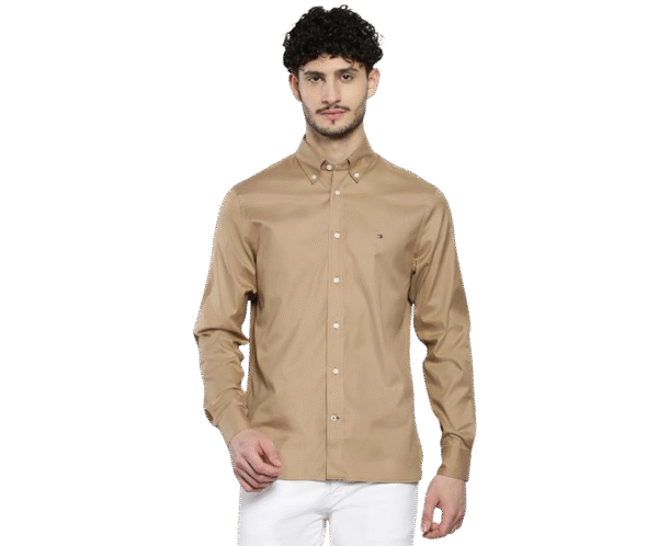 Tommy Hilfiger Men's Cotton Regular Fit Shirt