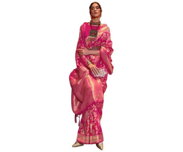 Women's Pure Kanjivaram Silk Saree