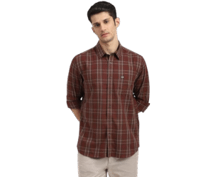 Arrow Men's 100% Cotton Slim Fit Shirt