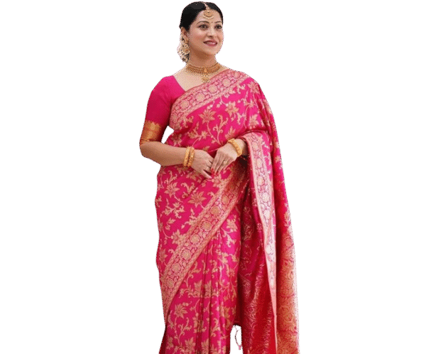 Women's Kanjivaram Soft Silk Saree
