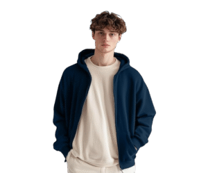 NOBERO Men's Cotton Blend Hooded Sweatshirt