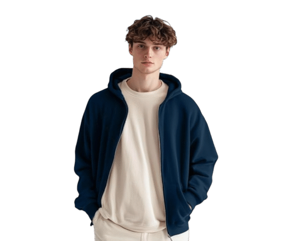 NOBERO Men's Cotton Blend Hooded Sweatshirt