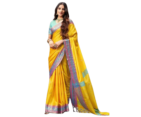 Women's Kanjivaram Woven Soft Silk Saree