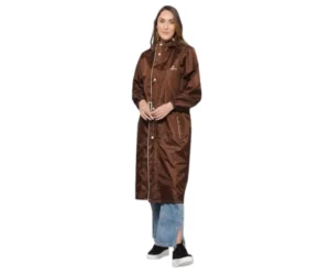 Women's Waterproof Reversible Polyester Raincoat, The Clownfish