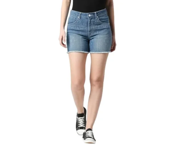 High Waist Chino Shorts, Pepe