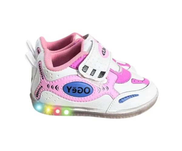 LED Sneakers for Toddler Girls (1–2.5 Years) GIGAHERTZ