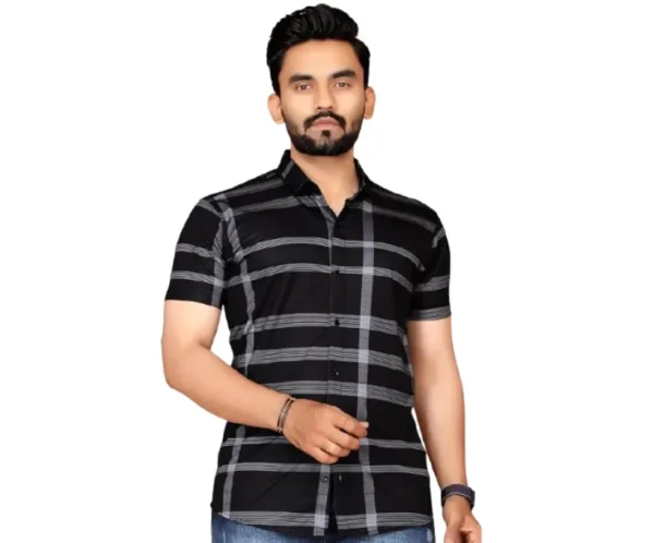 Print Half Sleeve Shirt, Summer Style, FABRIPPLE