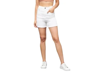Women’s High-Rise Denim Shorts