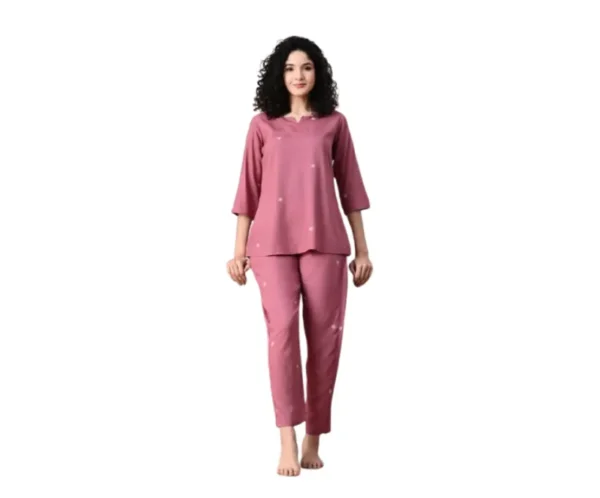 Women’s Rayon Nightwear Set, Ichaa