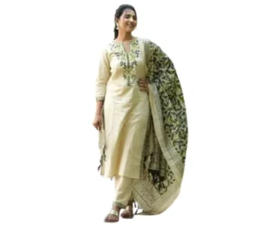 Women's South Cotton Kurta Set, Kurthnic