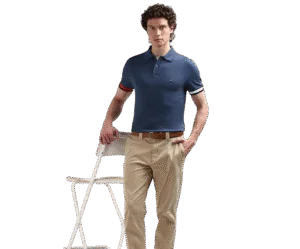 Tommy Hilfiger Men's Solid Slim Fit Polo
