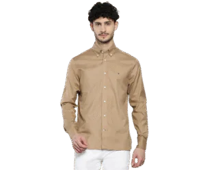 Tommy Hilfiger Men's Cotton Regular Fit Shirt