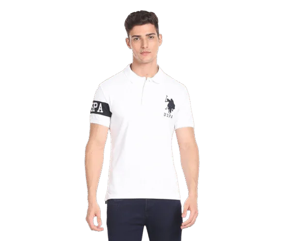 U.S. Polo Assn. Men's Cotton Slim Fit T-Shirt U.S. Polo Assn. Men's Cotton Slim Fit T-Shirt