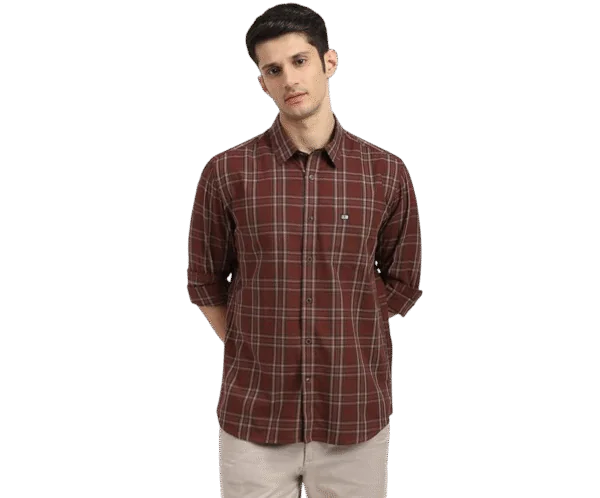 Arrow Men's 100% Cotton Slim Fit Shirt
