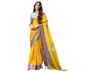 Women's Kanjivaram Woven Soft Silk Saree