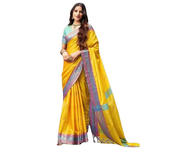 Women's Kanjivaram Woven Soft Silk Saree