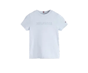 Tommy Hilfiger Boys Cotton Letter Print Regular Fit T-Shirt