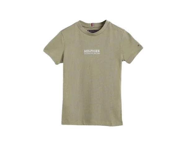 Tommy Hilfiger Boys Cotton Regular Fit T-Shirt Tommy Hilfiger Boys Cotton Regular Fit T-Shirt